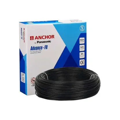 Picture of Anchor By Panasonic 1 Sqmm Advance FR Black High Voltage Industrial Cable