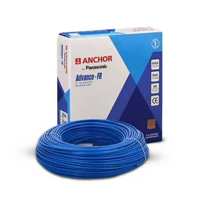 Picture of Anchor By Panasonic 1 Sqmm Advance FR Blue High Voltage Industrial Cable