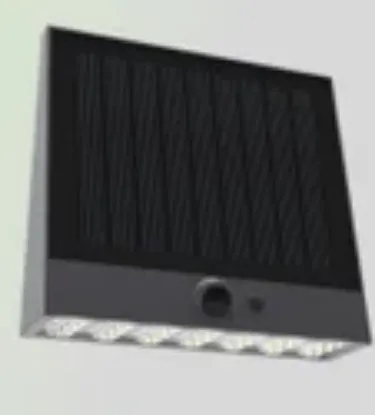 Picture of LED RADIANT RAYS 2 W IP54 SOLAR WALLWSR	