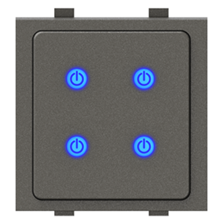 Picture of 4 Switch IR Touch Feel MAG GREY