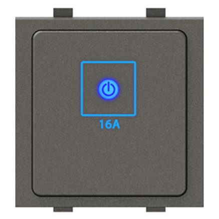 Picture of 16A Switch w/ind. IR Touch Feel MAG GREY