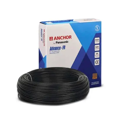 Picture of Anchor By Panasonic 6 Sqmm Advance FR Black High Voltage Industrial Cable