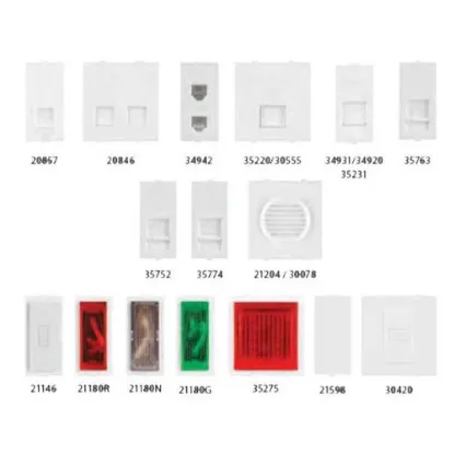 Picture of Anchor Roma Classic 240V 50Hz White Bulbul Dura Bell, 30078, (Pack of 10)