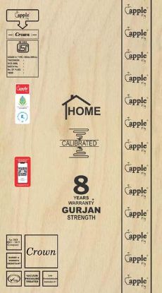 Picture of Apple Crown Signature MR Grade Flush Door 8 ft x 4 ft Plywood - 30 mm