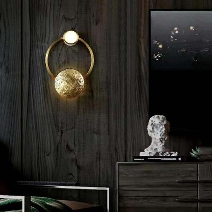 Picture of Light Casa LED D250 H350 LCWL4120 METAL BRASS GOLD