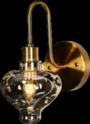 Picture of Light Casa E1427 H220 WL40RX2702GY METAL AMBER