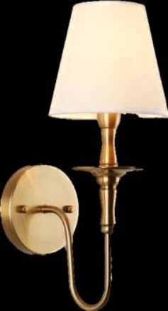 Picture of Light Casa E27 H330 D180 70901 METAL + FABRIC BRASS