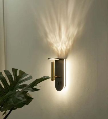 Picture of Light Casa LED H200 D120 LCWL2001 METAL+ACRALYC BLACK