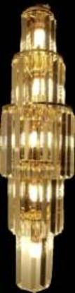 Picture of Light Casa E14 H800 D200 A1335 METAL + CRYSTAL GOLD