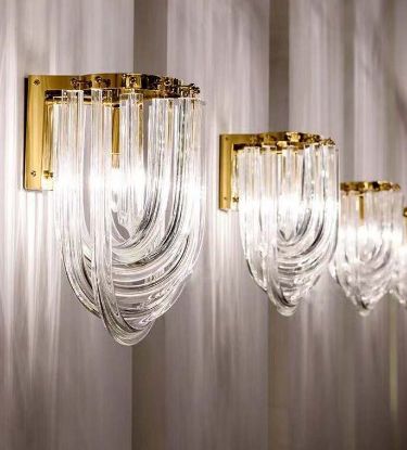 Picture of Light Casa LED H300 W 250 YG01 METAL+GLASS GOLD