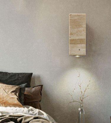 Picture of Light Casa E27 D65 H160 D041 STONE+WOOD NATURAL