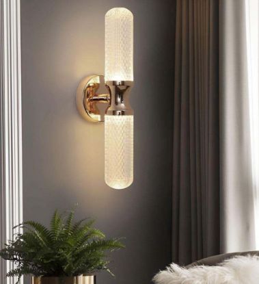 Picture of Light Casa LED H350mm D100mm E120 6276A METAL +ACRALYC GD+CLEAR