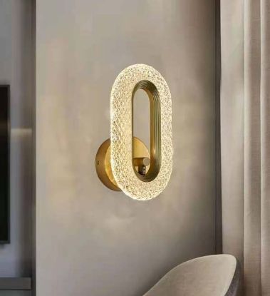 Picture of Light Casa LED H280mm D120mm 62071 METAL + ACRALYX GOLD