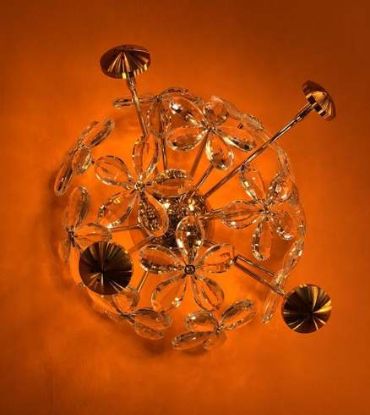 Picture of Light Casa LED D200 E200 88464 METAL + CRYSTAL GOLD