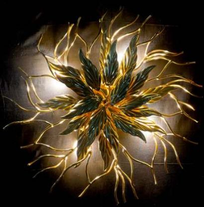 Picture of Light Casa LED D600 LCWL2601600 METAL ANT GOLD