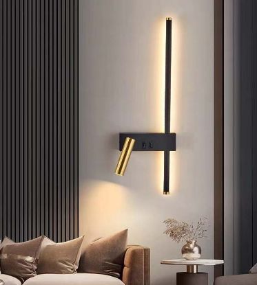 Picture of Light Casa LED H600mm E100 B2601 METAL GOLD