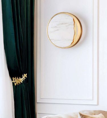 Picture of Light Casa G9 D250mm LCWL40DB0307 .METAL+MARBLE BRASS