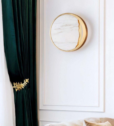 Picture of Light Casa G9 D250mm LCWL40DB0307 .METAL+MARBLE BRASS