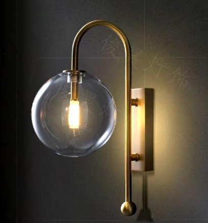 Picture of Light Casa G9 D150 H300 LCWLK241 METAL + GLASS BRASS
