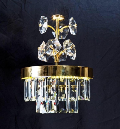 Picture of Light Casa LED D250 LGWL4022313B METAL + CRYSTAL GOLD