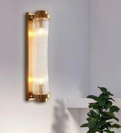 Picture of Light Casa E14*2 H400 D120 LCWLB2509 METAL BRASS+CRYSTAL