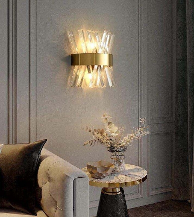 Picture of Light Casa LED D250 H300 LCWLB2522 METAL BRASS + CRYSTAL