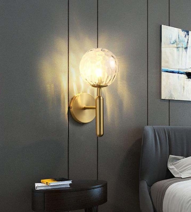 Picture of Light Casa E27 H300 D150 LCWL40NG01 METAL BRASS