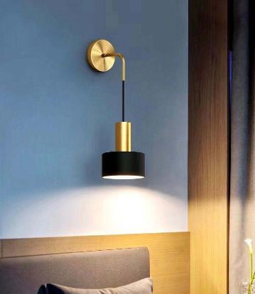 Picture of Light Casa E27 D100 H200 LCWL1999 METAL BRASS+BLK