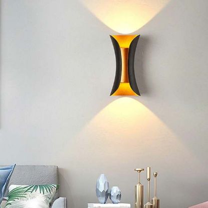 Picture of Light Casa LED 200*100*100 LOWLR308 METAL BLK+COPPER