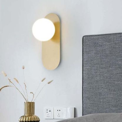 Picture of Light Casa G9 D125 H315 WL3087 METAL+ GLASS BRASS+FROSTED