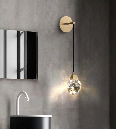 Picture of Light Casa LED D120 LCWLB68781 METAL + CRYSTAL BRASS + CLEAR