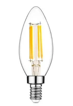 Picture of HAVELLS LED FILAMENT 5 W C35 Type E14 AMBER LAMP