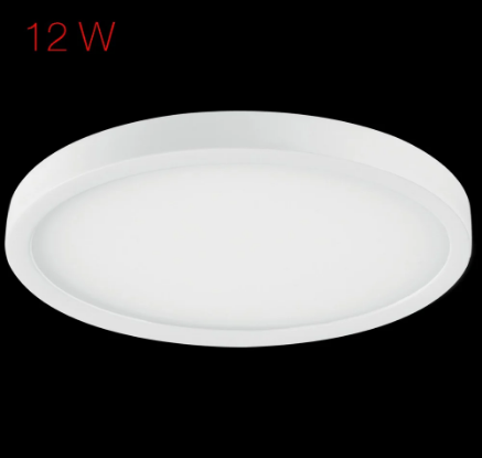 Picture of Havells 12W Trim Click Fix Surface Panel LED Light, 3 K/4 K/6.5 K, Cool Daylight , Round 