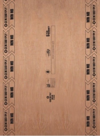 Picture of Century Plywood Win Mr MR Grade Hardwood With 10 Years Warranty 7 feet x 4 feet 18 MM Thickness