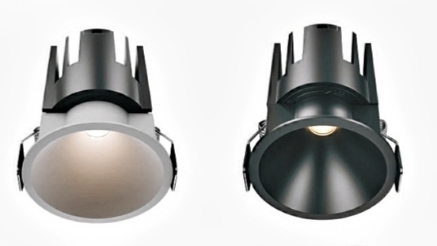 Picture of ALT0246 12W ROUND CCT WW/NW CUTOUT D 75MM D80  X H 94MM 1200LM 38* WHITE