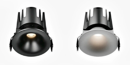 Picture of ALT0248 7W ROUND CCT WW/NW CUTOUT D 75MM D80 X H 68MM 700LM 38* , BLACK