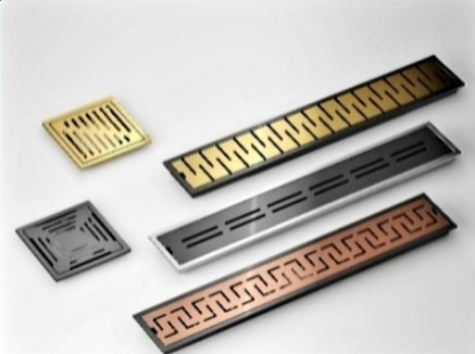 Picture of Luxury Floor Drainers With Anti- Cockroach Trap, Stainless steel 304 Grade Rose Gold Colour