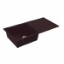 Picture of Franke EUROSTONE 611-86, Single Bowl With Drainboard, Dark Brown Colour