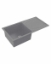 Picture of Franke EUROSTONE 611-100, Single Bowl With Drainboard, Titanium Silver Colour