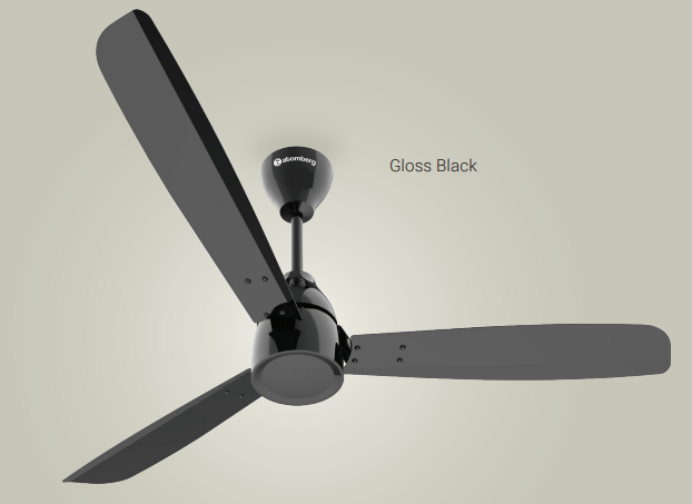 Atomberg, Renesa alpha Prime (Regulator), Ceiling Fan, Gloss Black ...