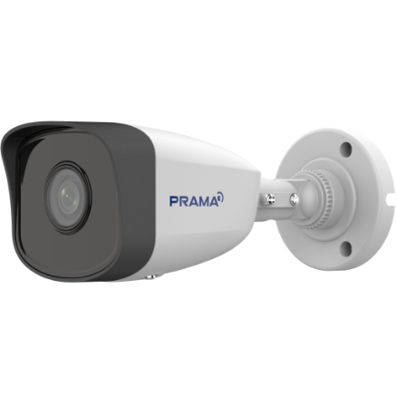 Picture of Prama 2 MP Bullet, H.265 IR IP Camera, White colour
