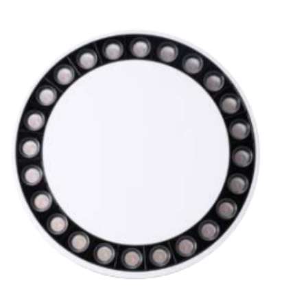 Picture of Lovium MR-C2124 Lazer Lighting System- 30W, White & Black Colour