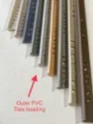 Picture of PVC Beads-  External Round, Edge PVC  Beading (Outer) - 2.5 mtr