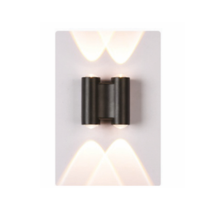 Picture of ML-OD662, Ilado, Outdoor Wall System - 4*3W,  Matt Black Colour