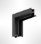 Picture of ALT1002, Recessed 90°, Magnetic Track, Ceiling To Wall, Black
