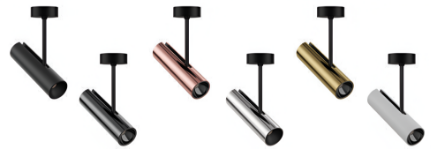 Picture of ALT1044, Magnum Track Spot, Antiglare, Swivel, Magnetic Track Light - 15W, Black/White/Gun Black/Rose Gold/Chrome/Brass