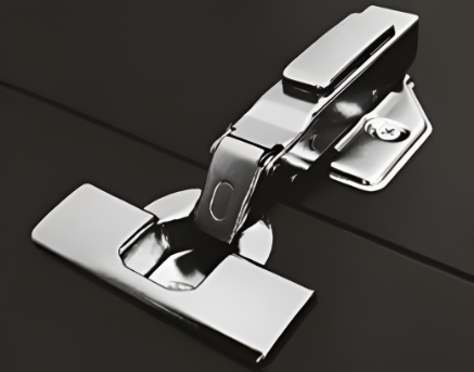 Picture of 125° Hinge - Overlay (Soft Close) - Nickle Plated 