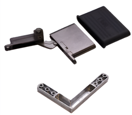 Picture of  Recessed Hinge 25 - Soft Close - Left & Right - Titanium