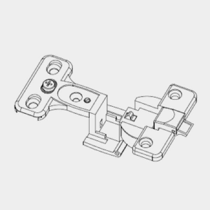 Picture of Hinge 270° - Nickle Plated
