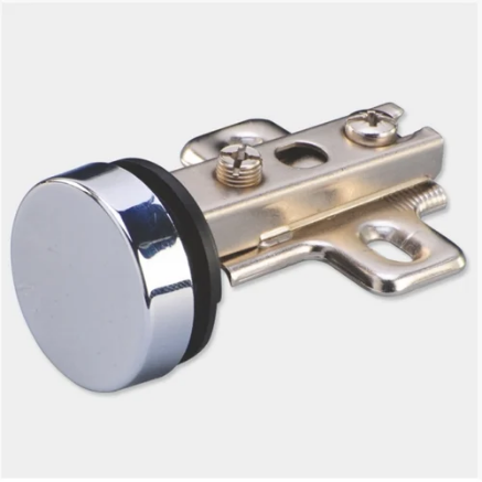 Picture of Glass Door Hinge - Overlay, Half Overlay, Inset - ø26 mm - Nickle Plated